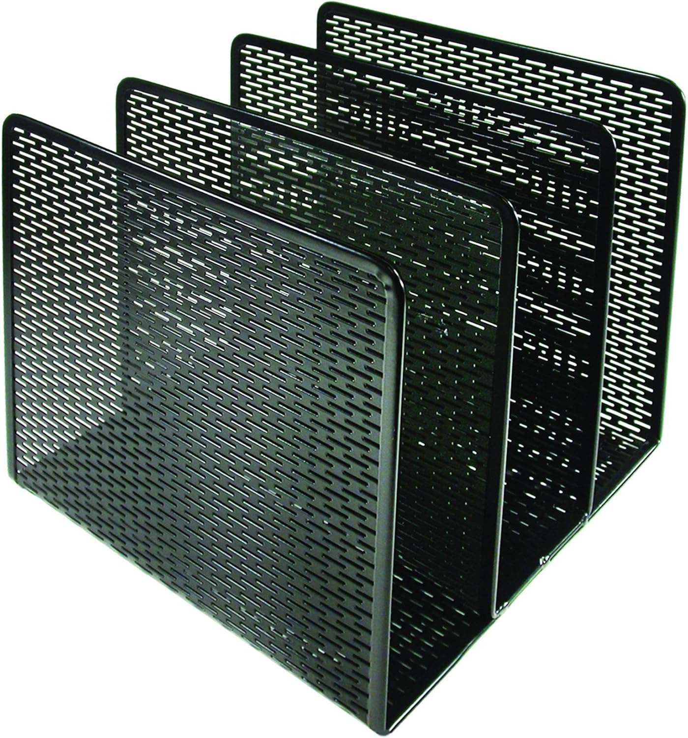 Artistic Urban Collection Punched Metal File Sorter, Black (ART20009) : Office Products