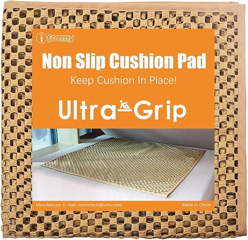 Miniatura 7 de El agarre acolchado evita que los cojines de sofá se deslicen, almohadilla antideslizante para sofá, evita que los cojines de sofá se deslicen (24 x