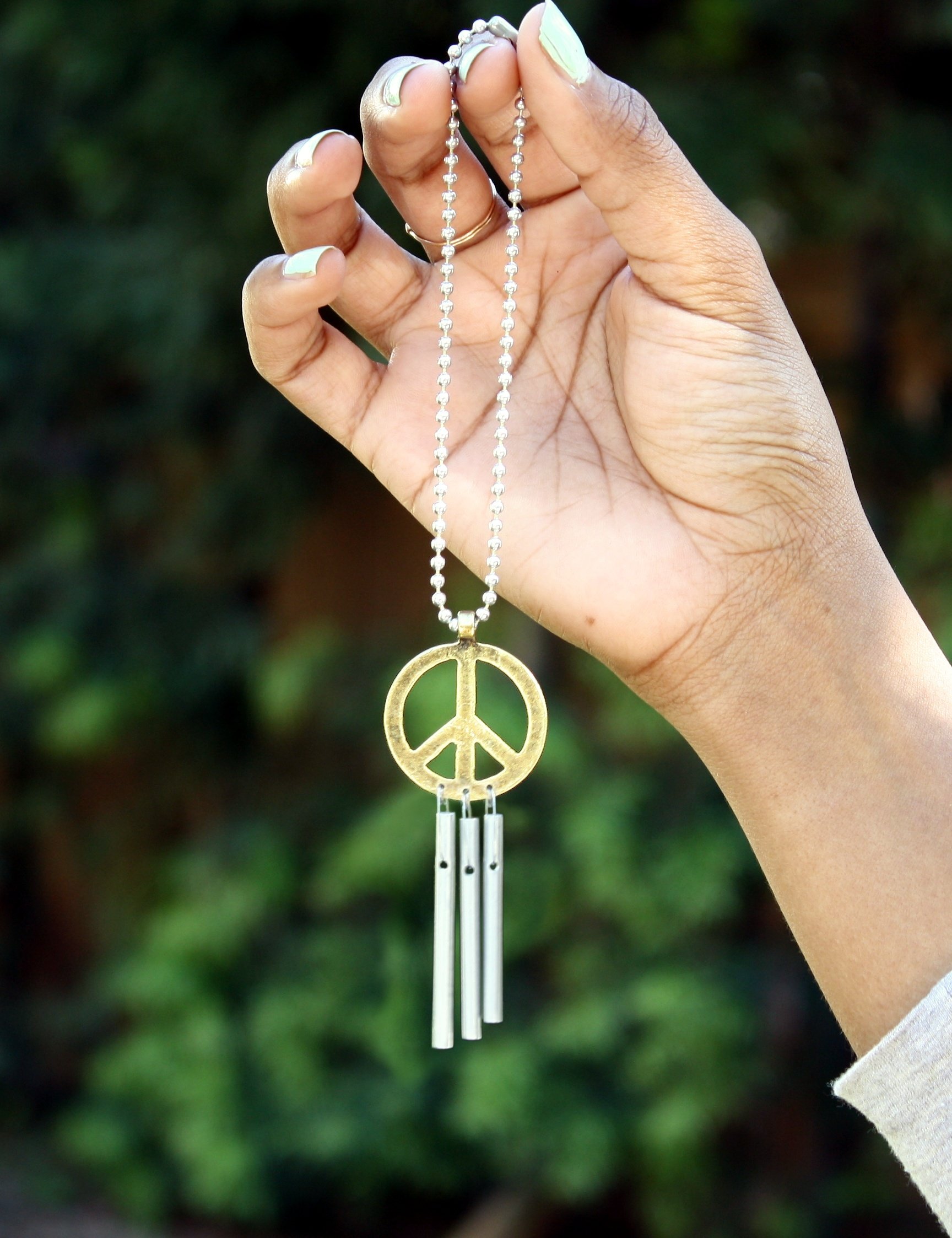 Amazon.com : Jacob's Musical Car Charm, Peace Sign, Mini Wind