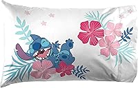 Vista 3 de Jay Franco Kids Sheet Set with Fitted, Flat Sheets & Pillow Cover - Ultra-Soft Bedding with Pillowcase for Room Decor, Pink - Lilo & Stitch, 4 Piece