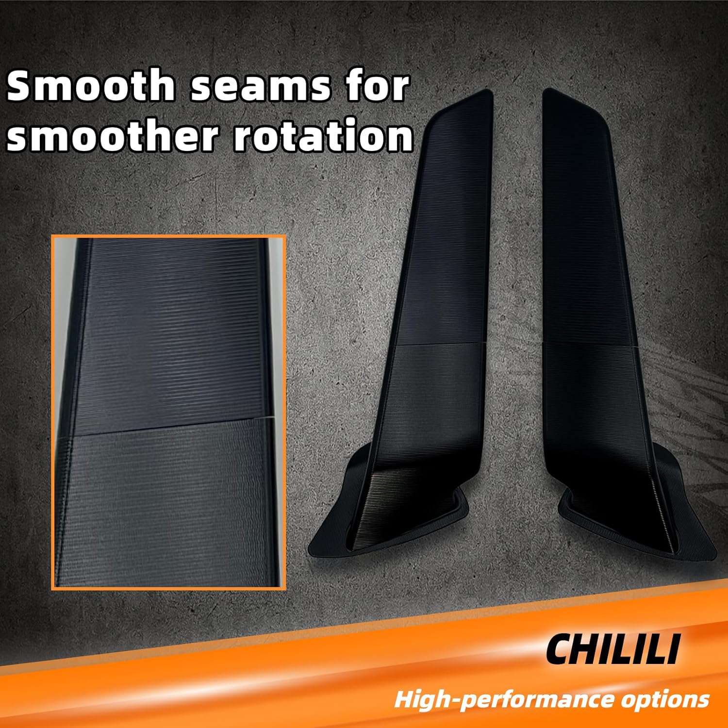 Stealth Mirrors for YAMAHA YZF R7 2021-2025/YZF R6 2017-2020 accessories, Winglet Mirrors made of CNC Aluminum#Angle adjustable#wind wing rearview mirror