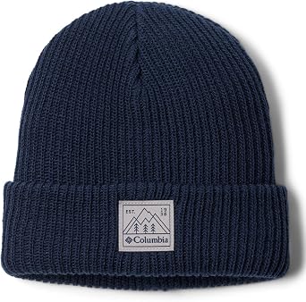 Columbia Youth Toddler Whirlibird Cuffed Beanie, Collegiate Navy, One Size
