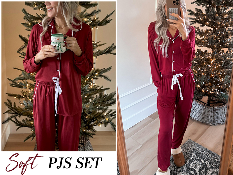pyjamaset dames - roze madeliefjes pyjamaset dames - roze madeliefjes