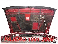 Vista 3 de Sujetador de capucha para nariz compatible con MITSUBISHI PAJERO - SHOGUN - MONTERO 1990-2000 STONEGUARD PROTECTOR TUNING