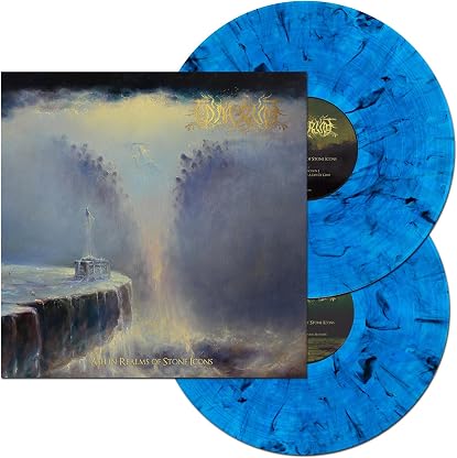 ASH IN REALMS OF STONE ICONS (BLUE SMOKE VINYL/2LP) por Tómarúm — capa do álbum