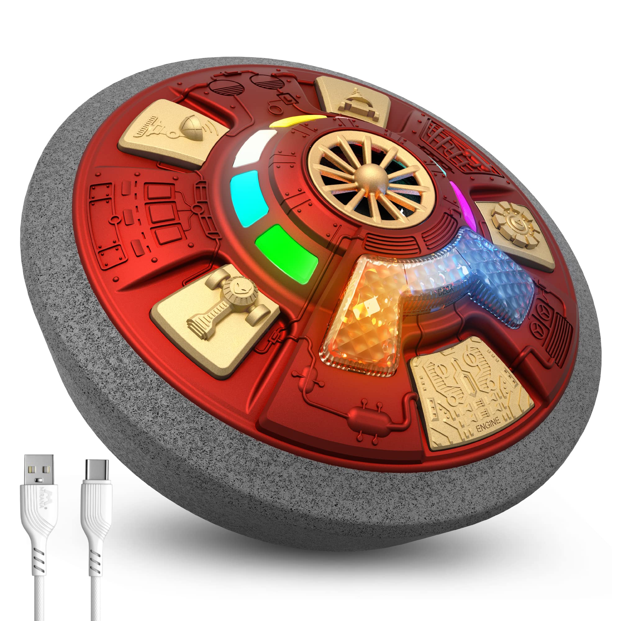 Mirana Air Football Mothership C Type Usb Rechargeable Led Hoverball |  Desertcart Seychelles