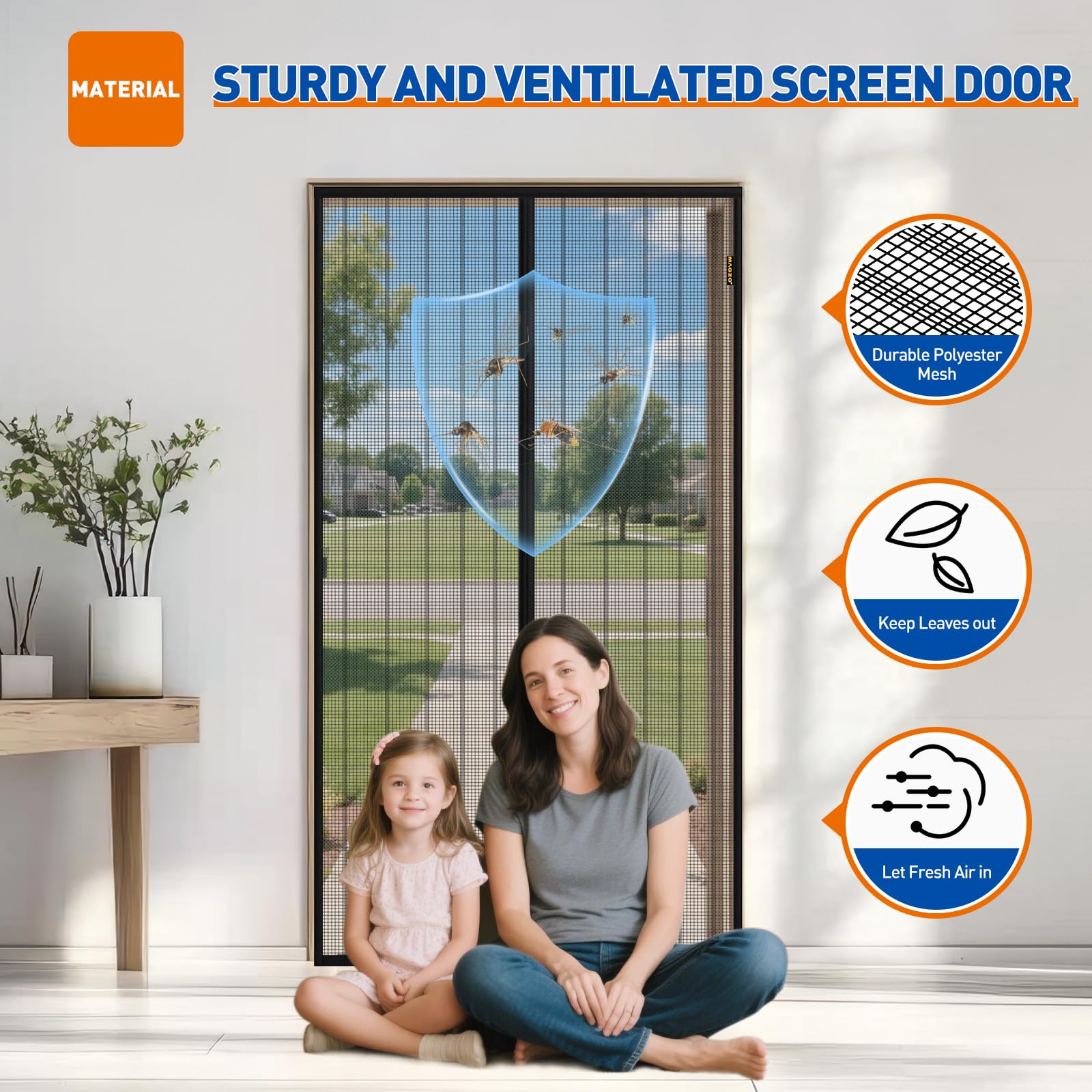 Surprising Magzo Magnetic Screen Door Photos
