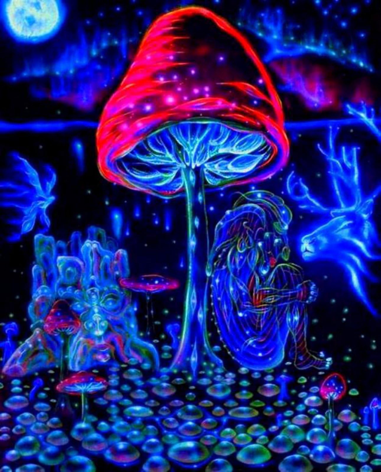 Featured image of post Easy Trippy Paintings Mushrooms