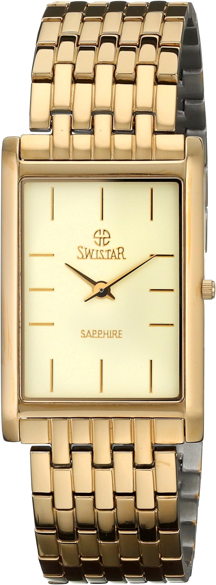 Men's 2.2203-M Gold-Plated Stainless Steel Watch with Link Bracelet