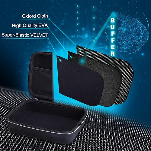 Miniatura 4 de XANAD Funda rígida para cámara GoPro Hero 10 9  8  7  6  5  Hero 2018 o GoPro MAX impermeable compatible con cámara de acción digital de 85 x 55 x 2