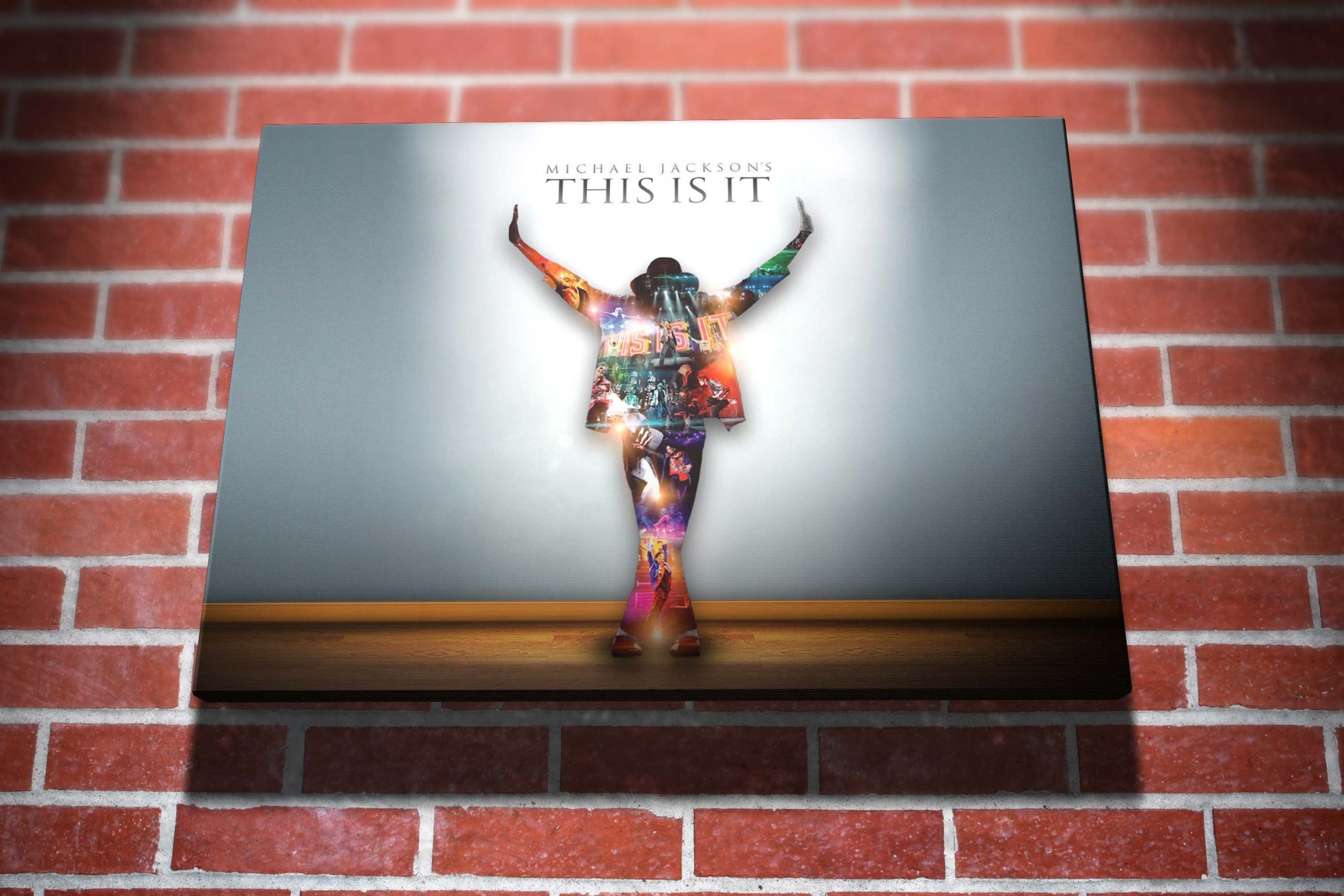 I Art Box Michael Jackson Mj Gallery Framed Canvas Art Picture Print