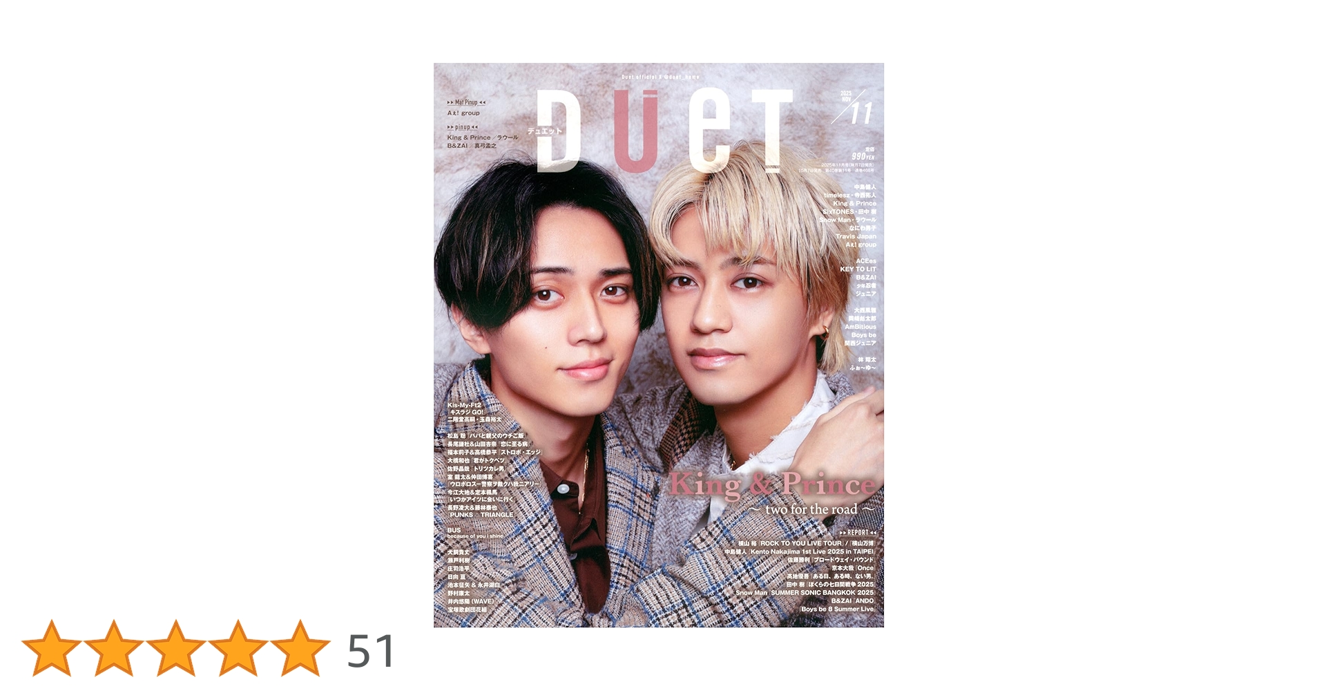 duet 2017年11月号撮影グッズプレゼント duet 2017年11月号撮影グッズ