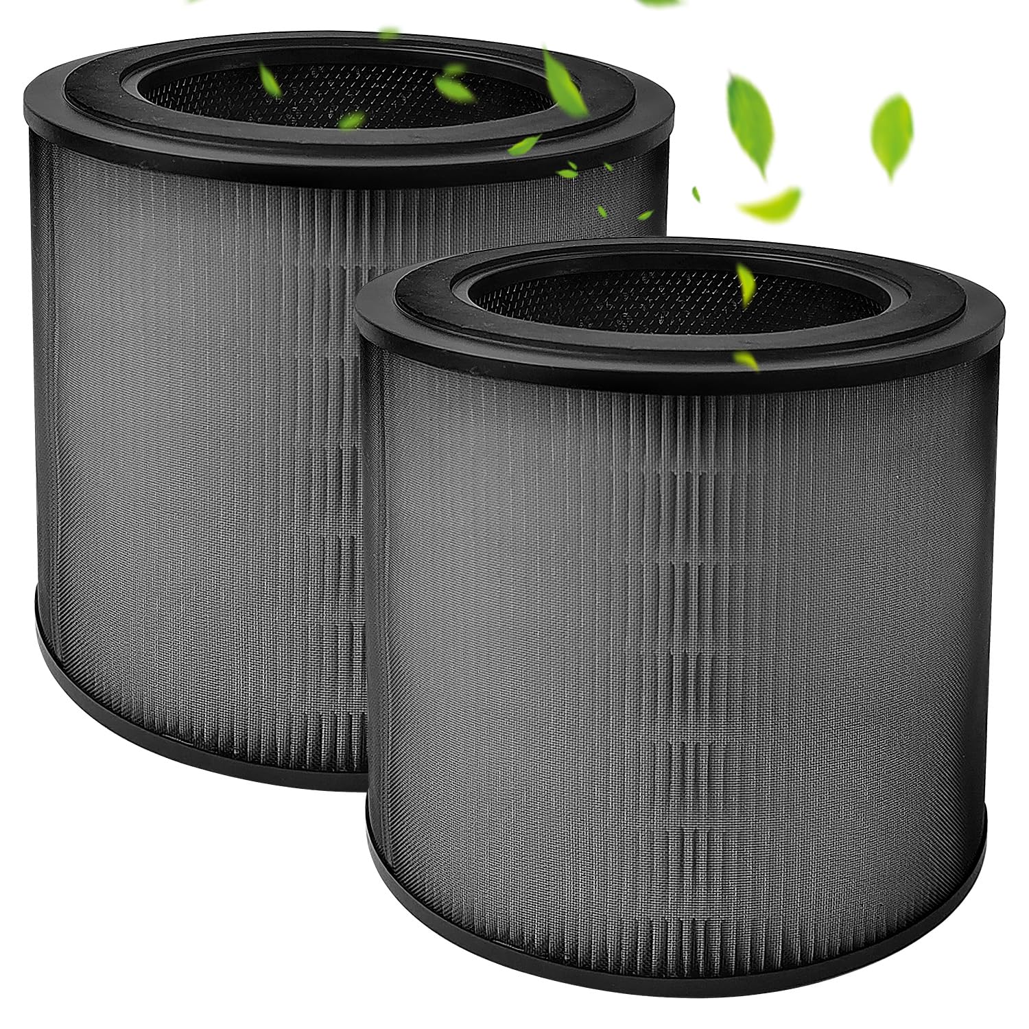 2 Pezzi HEPA Filtri per Philips AC0950 e AC0951, Filtro di Ricambio, Filtrazione ad Alta Efficienza, Aria Pulita, Assorbe Rapidamente Polvere e Capelli, per Casa, Hotel, Ufficio
