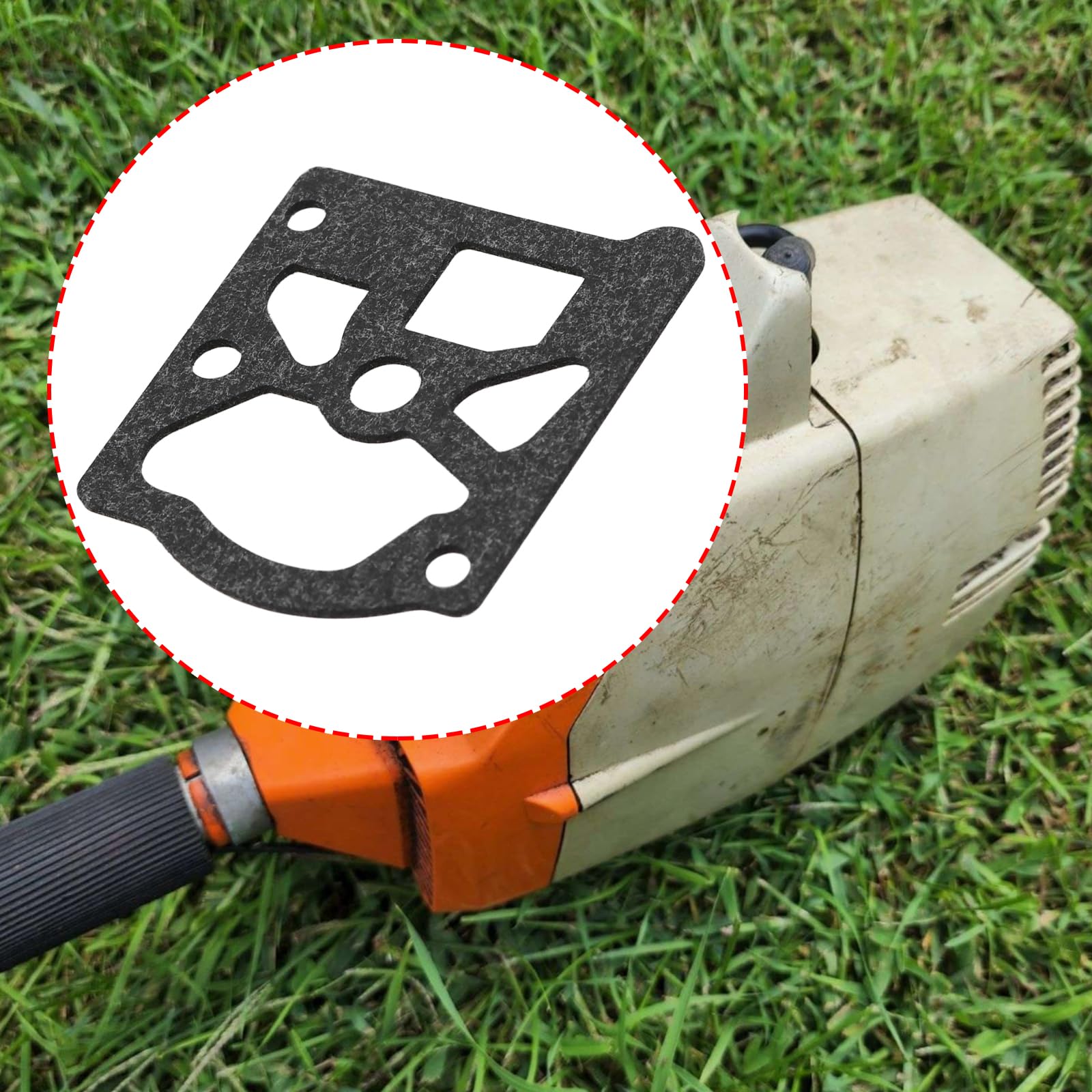 ECSiNG 2 x uszczelka naprawcza gaźnika 4130 007 1060 kompatybilna ze szczotkami Stihl FS36 FS40 FS44 FS50