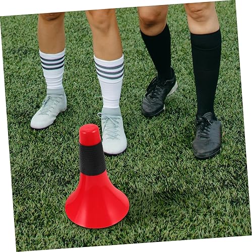 Miniatura 6 de Conos de entrenamiento de fútbol, conos de plástico engrosados de agilidad para práctica de fútbol y ejercicios de velocidad, equipo de