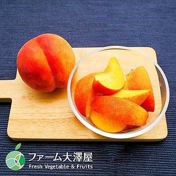 Amazon.co.jp: ワッサー もも+ネクタリン 約3kg 9〜18玉 長野県