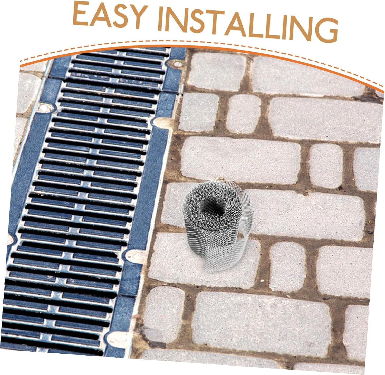Gutter Filter Tool Rain Gutter Guard Mesh Cover Prevent Clogs Easy to Use Garden Screen Leaf Guard