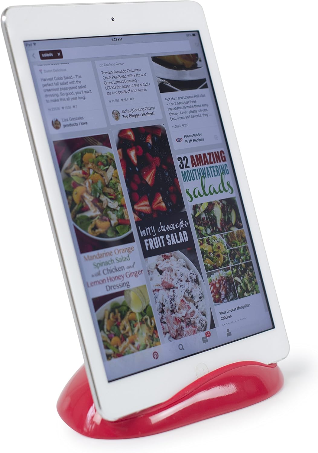 Architec Stone, iPad and Tablet Stand, Red