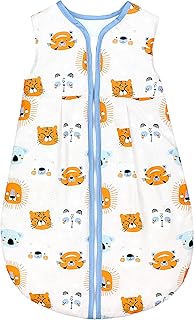 TupTam Baby Schlafsack 2.5 TOG – Warmer Winter Schlafsack Baby, OEKO-TEX, Ärmellos, Atmungsaktive Baumwolle