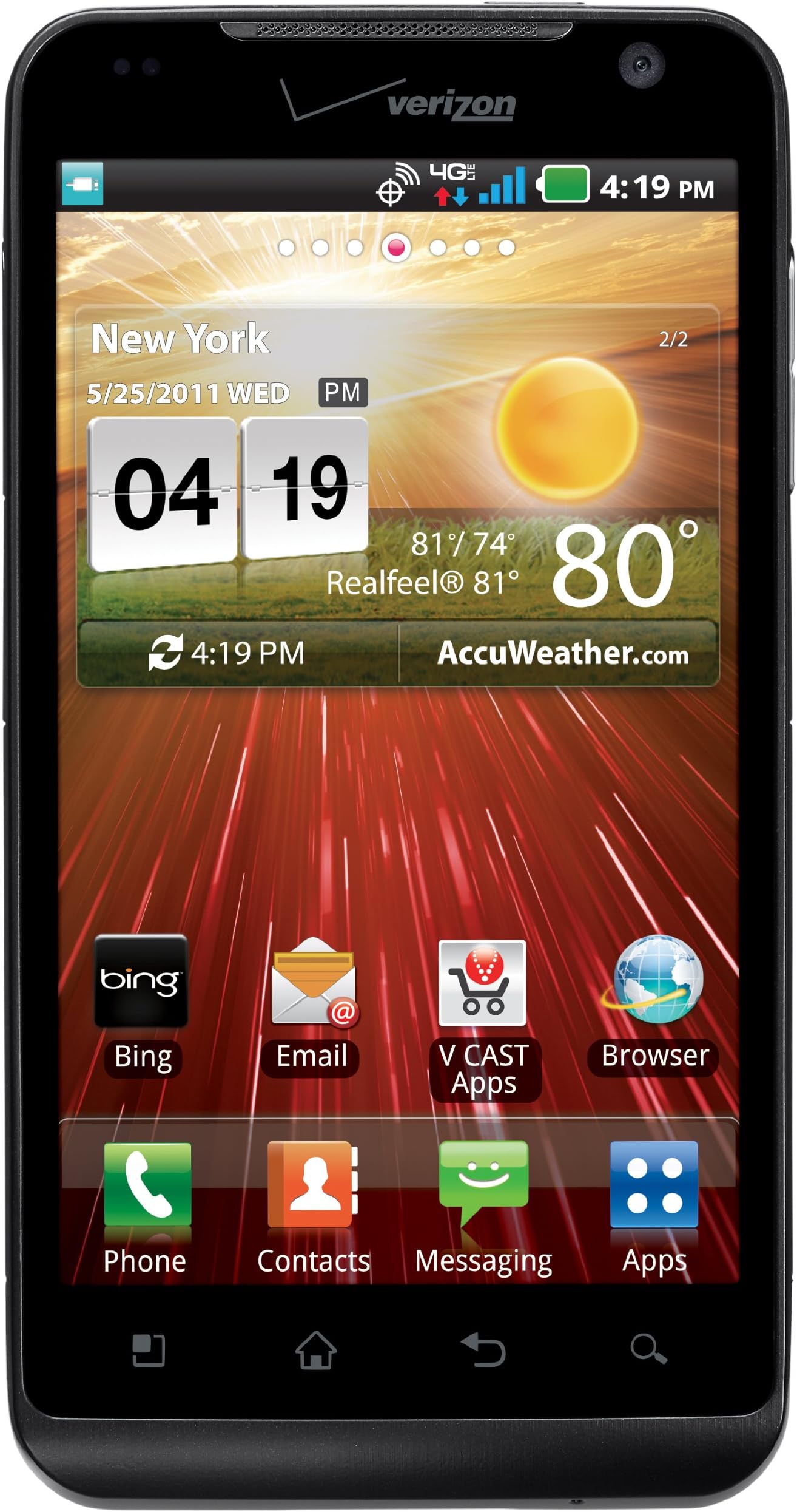 LG Revolution 4G VS910 Android Phone (Verizon Wireless)
