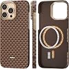 RAPTIC Aramid Fiber Case for iPhone 16 Pro Compatible with MagSafe, Non-Slip & Slim 600D Aramid Fiber, [Military Grade Drop Tested] Anti-Scratch Shockproof Protective Case, 6.3 inch Black