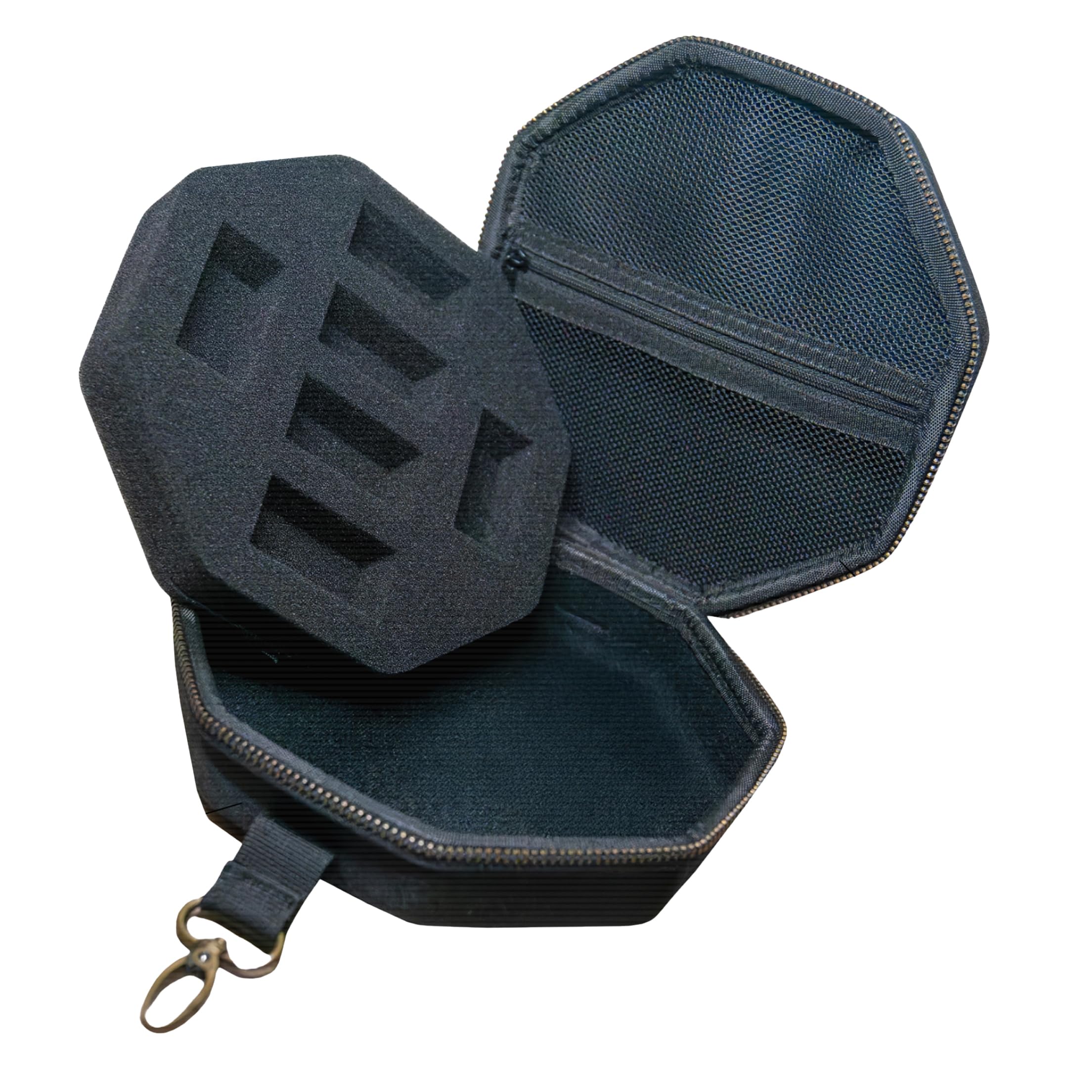DND Würfelbrett Würfelspiel Zubehör - Rund Würfel unterlage - Dice Tray mit filzunterlage bis Dungeons and Dragons, Kniffel, Würfelpoker | Aufbewahrungsbox bis würfel