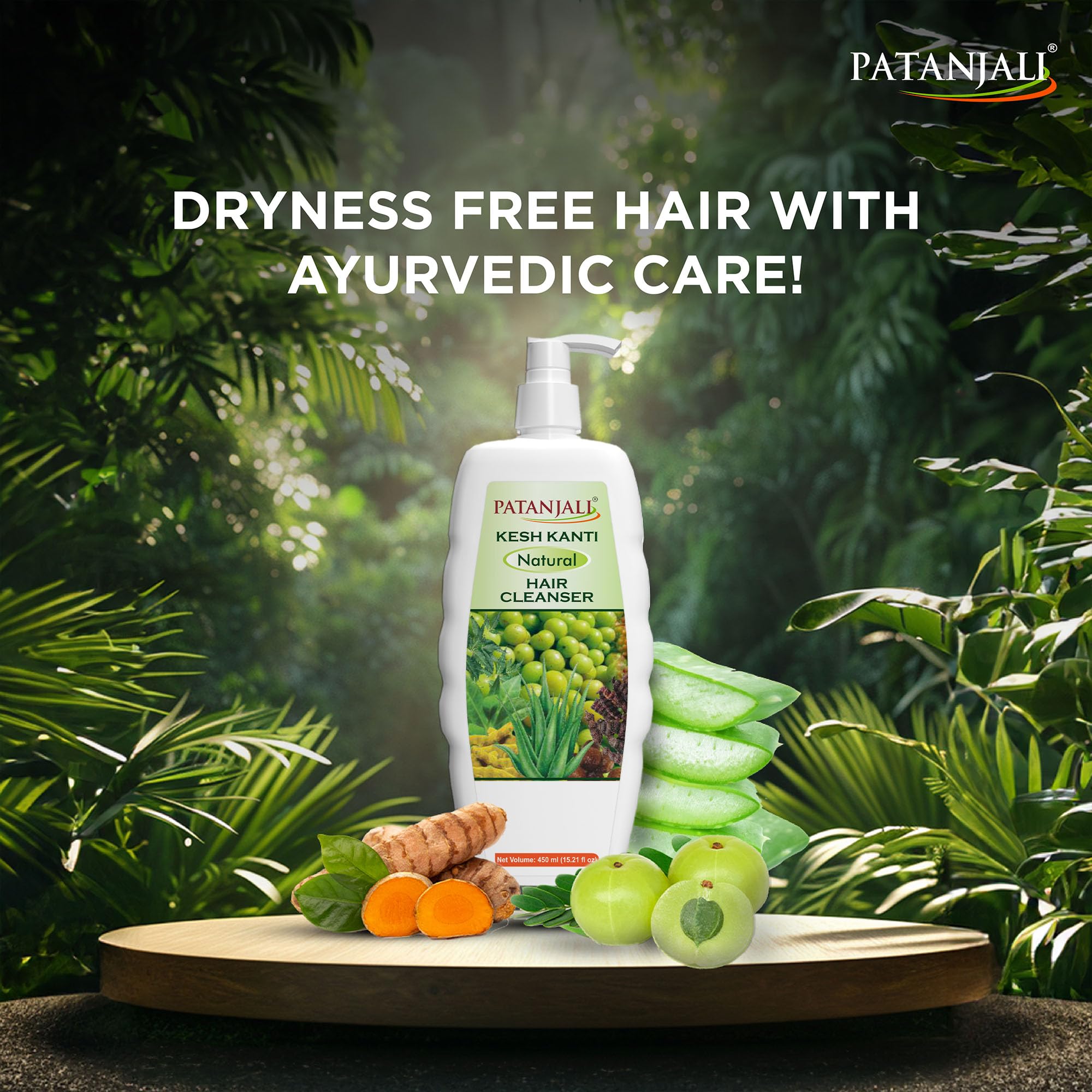 Amazon.com : patanjali Kesh Kanti Natural Shampoo 15.21 flOz