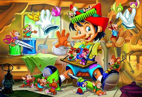 Vista 48 de EuroGraphics - Rompecabezas Hermoso Cabello, 100 piezas