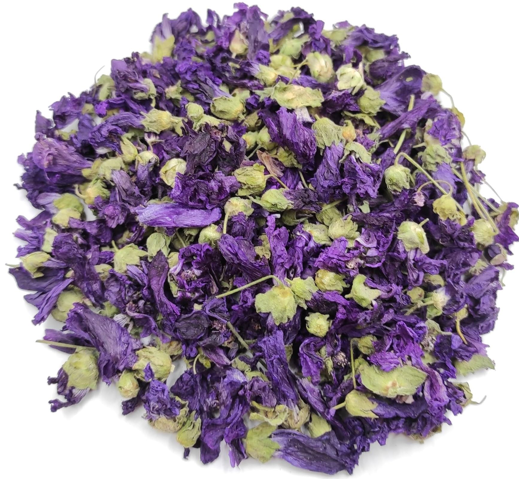 Fiori di Malva Selvatica Essiccati 85g - 450g - Classe A Malva Sylvestris (950 grammi)