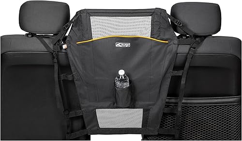 Kurgo Barrera de asiento trasero para perros y SUV, barrera automotriz para mascotas, barrera de asiento trasero para perros, reduce las