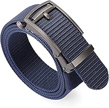 SENDEFN Men's Nylon Belt, Adjustable Military Tactical Belt with Automatic Buckle, Work Belts, Suitable for All Situations