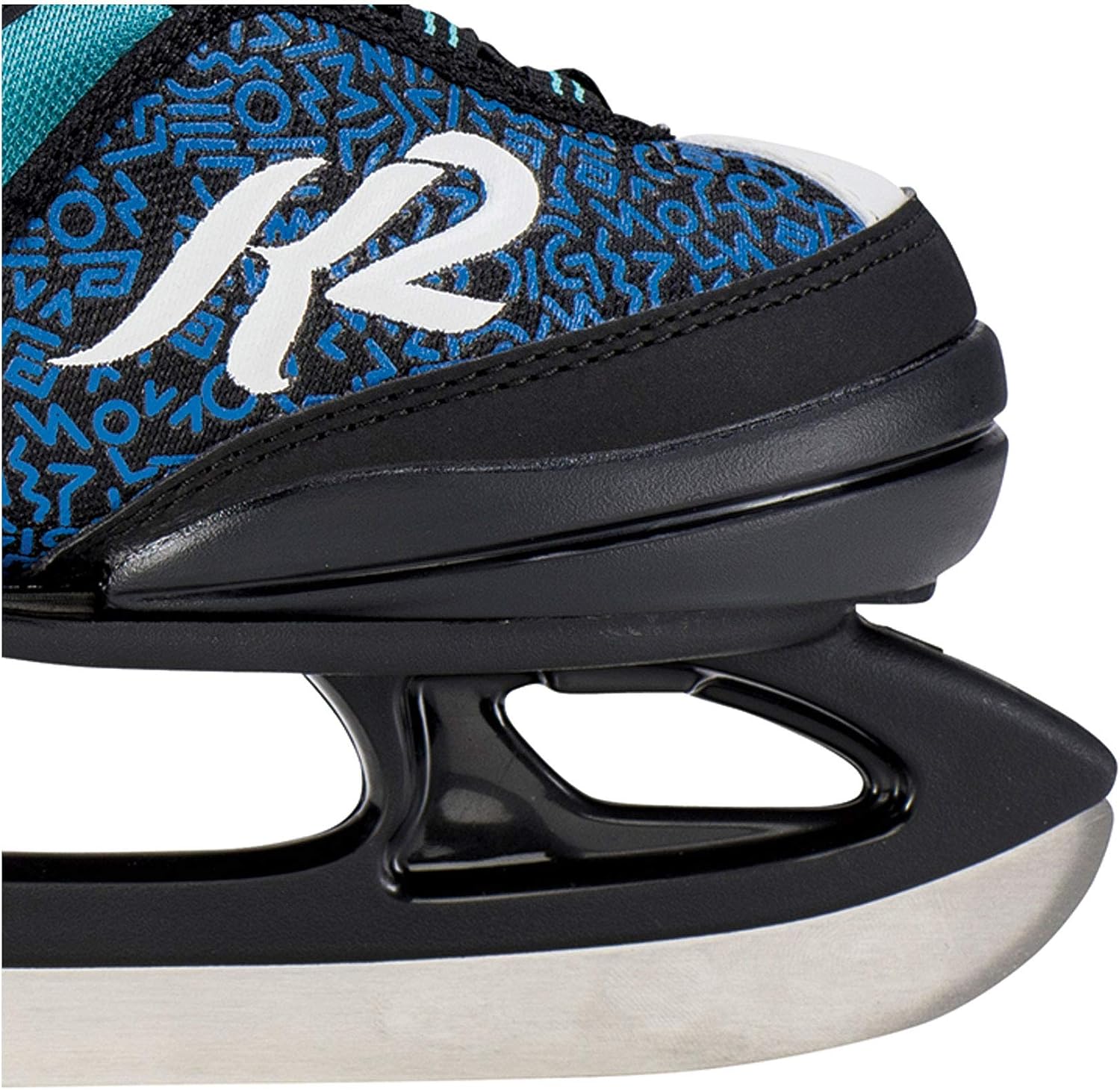K2 Skate Girl's Marlee Ice Skate, Blue Black, 4-8