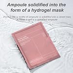 Collagen Hydrogel Face Mask (8 Pcs) | Overnight Sheet Mask for Deep Hydration, Soothing & Firming | Transparent Gel Mask for All Skin Types | Korean Skincare
