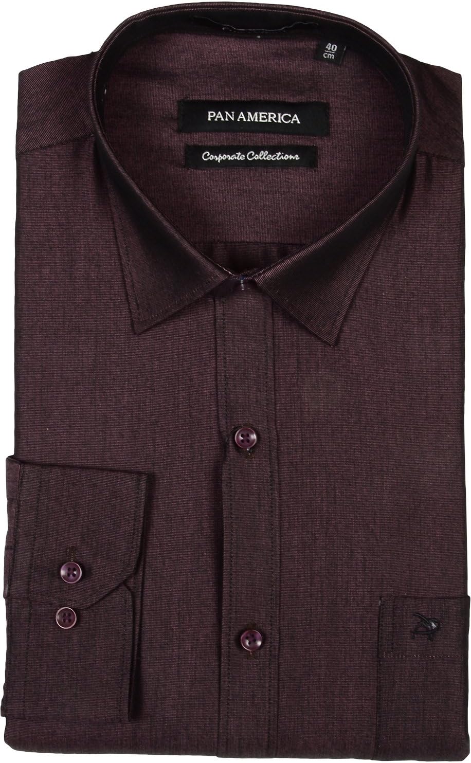 Pan America Men's Regular Fit Formal Shirt