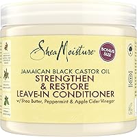 Sheamoisture Jamaicaanse zwarte castorolie Strength & Restore Leave-In Conditioner 431 ml