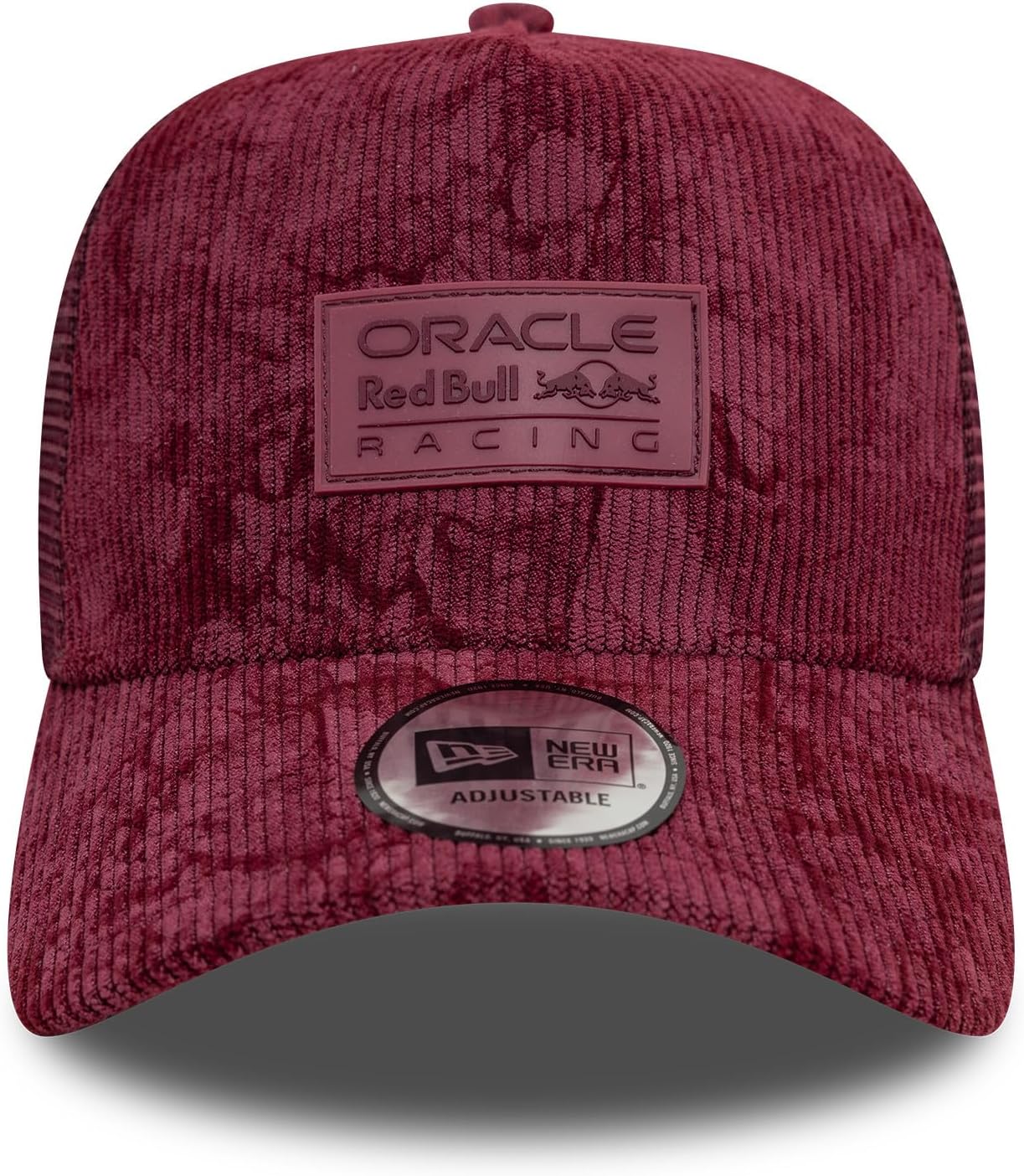 New Era A-Frame Trucker Cap - Red Bull Racing Cord camo Ruby