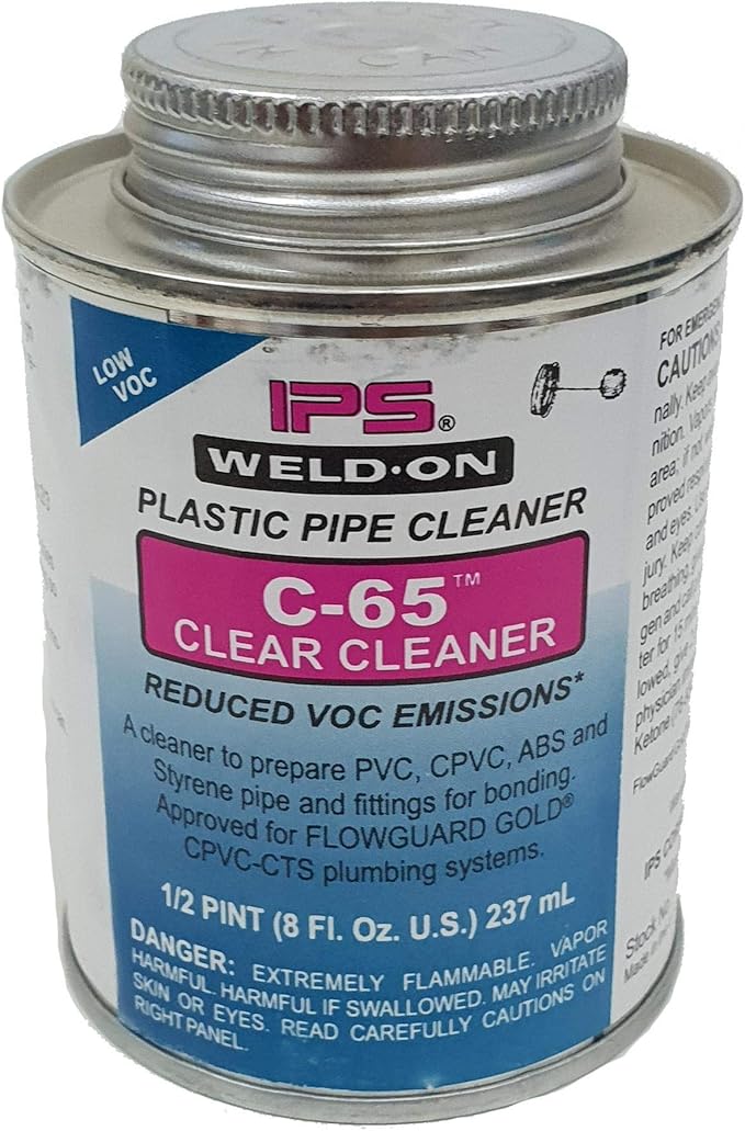 IPS Plumbing, Plastic PVC Pipe Cleaner C65, 237ml Buy Online at Best