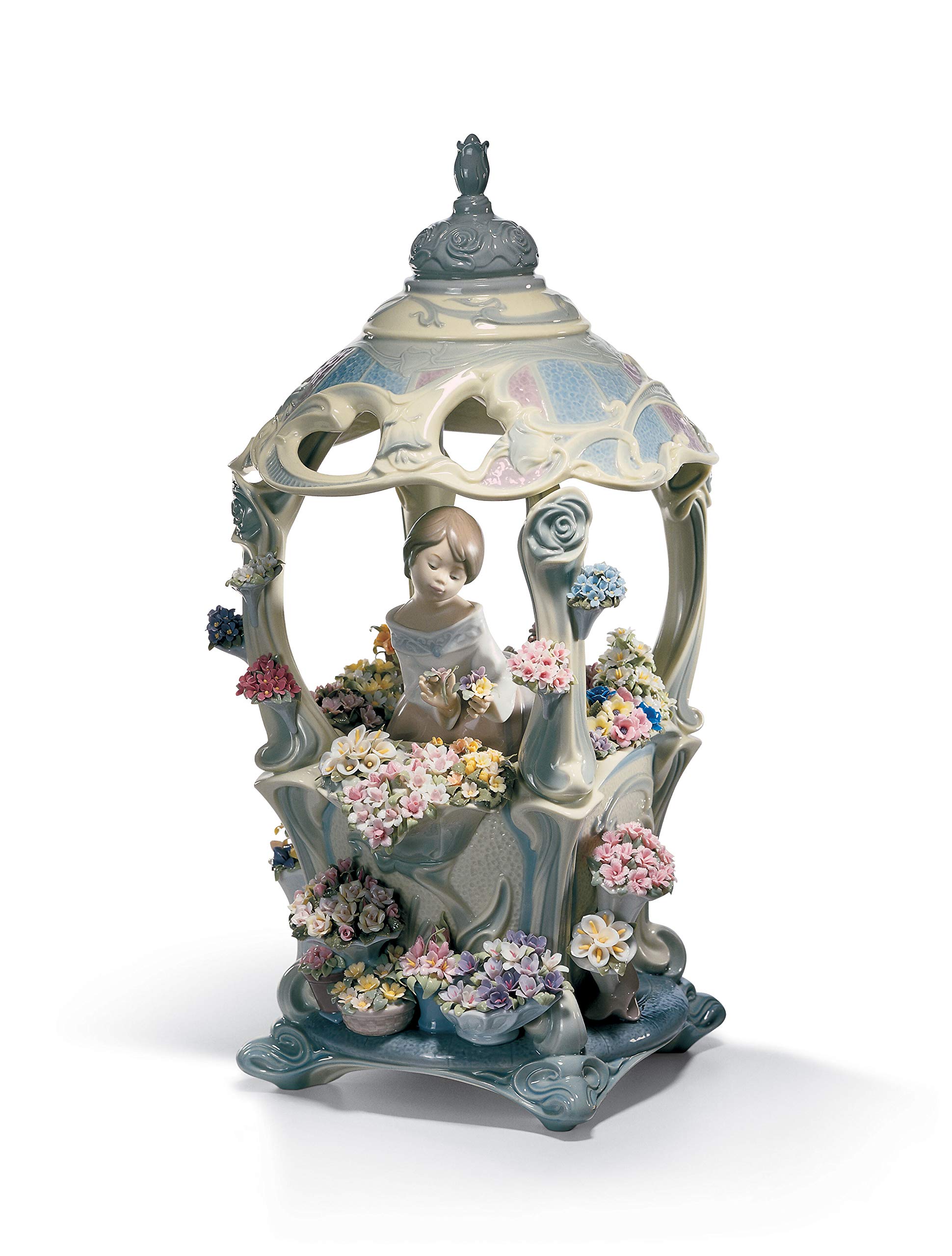 Amazon.com: Lladro Gazebo In Bloom #1865 Limited Edition BNIB