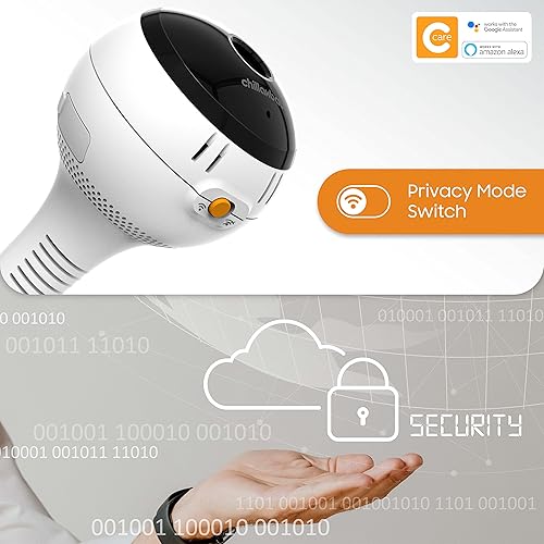 Miniatura 6 de Chillax DM600 Baby Mood Lite - Monitor inteligente para bebés con cámara HD, sensor de temperatura, monitor de sueño con luz nocturna, sonidos