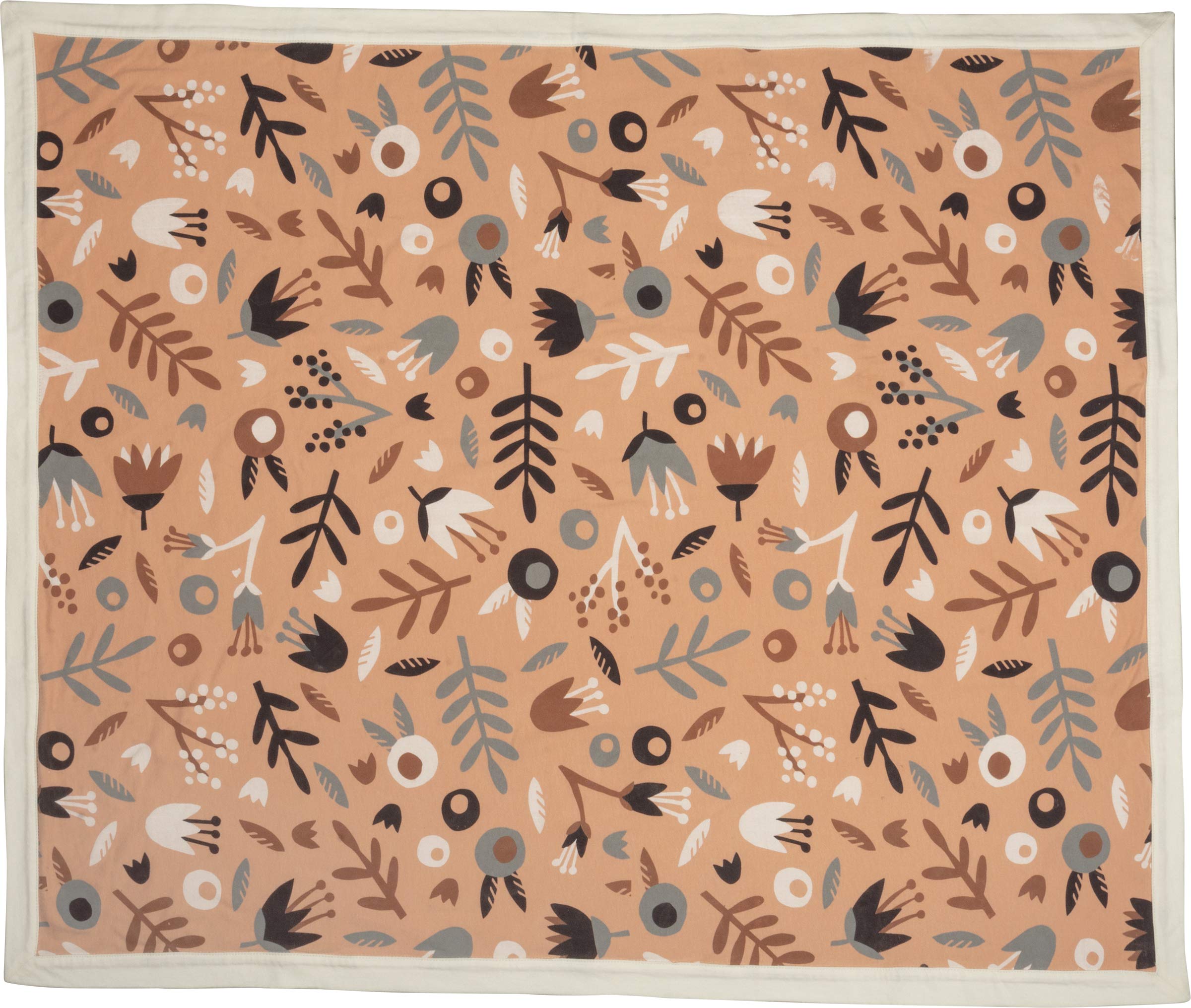 Couverture Rose Primitives par Kathy, finition satin et coton floral