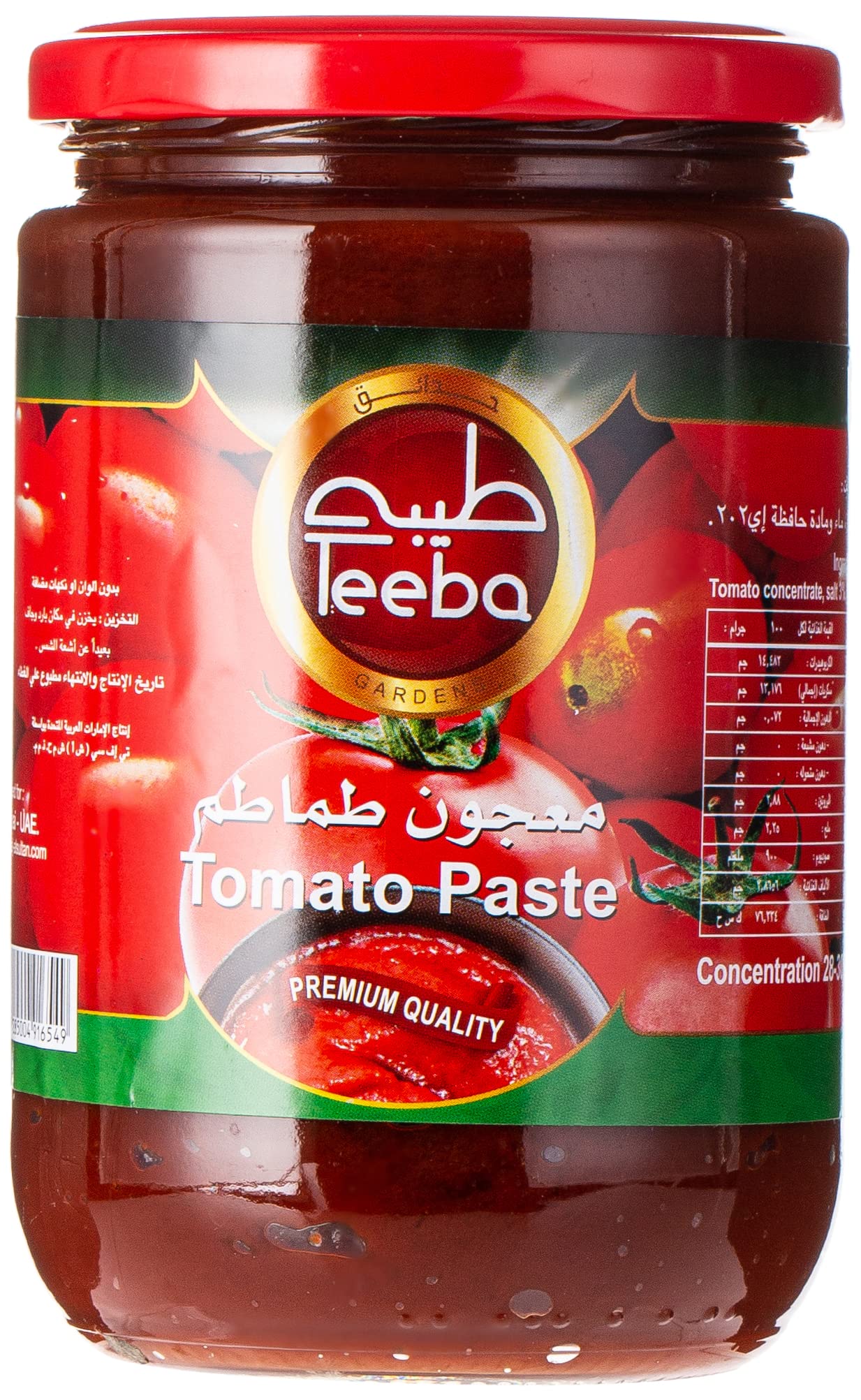 TEEBA TOMATO PASTE 660GM
