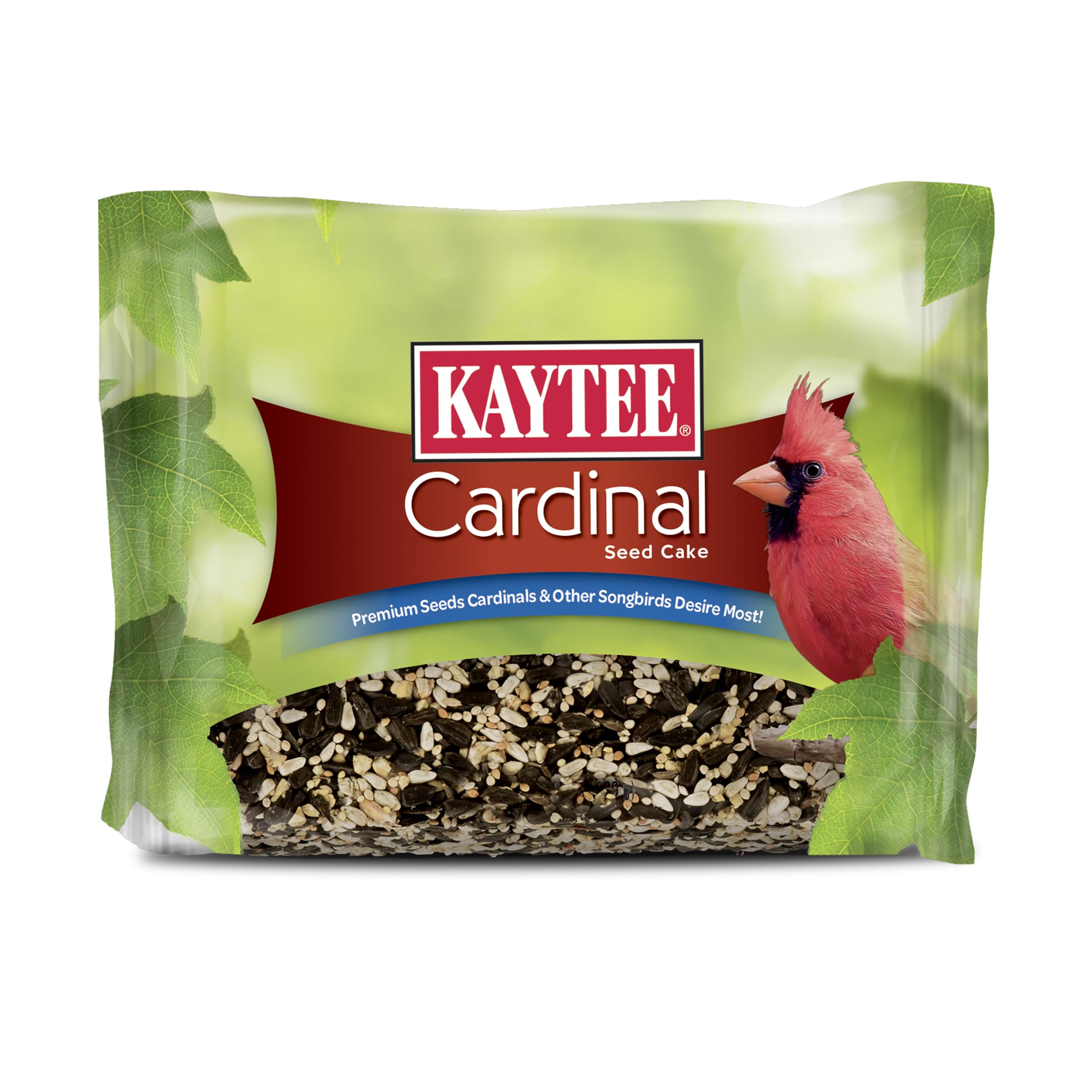 Cardinal Seed Cake, Wild Bird Food, 1.85 Pounds