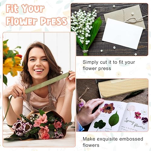 Miniatura 5 de 30 piezas de papel secante para prensa de flores, papel secante grande A4, papel secante, altamente absorbente, reutilizable, papel de recambio de