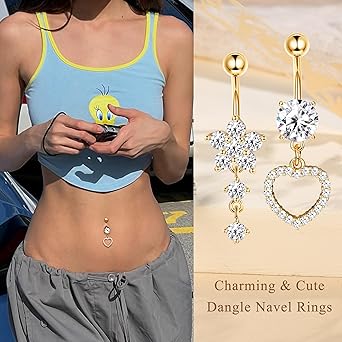 Diamday Navelstaafjes 316L chirurgisch staal navelstaafjes