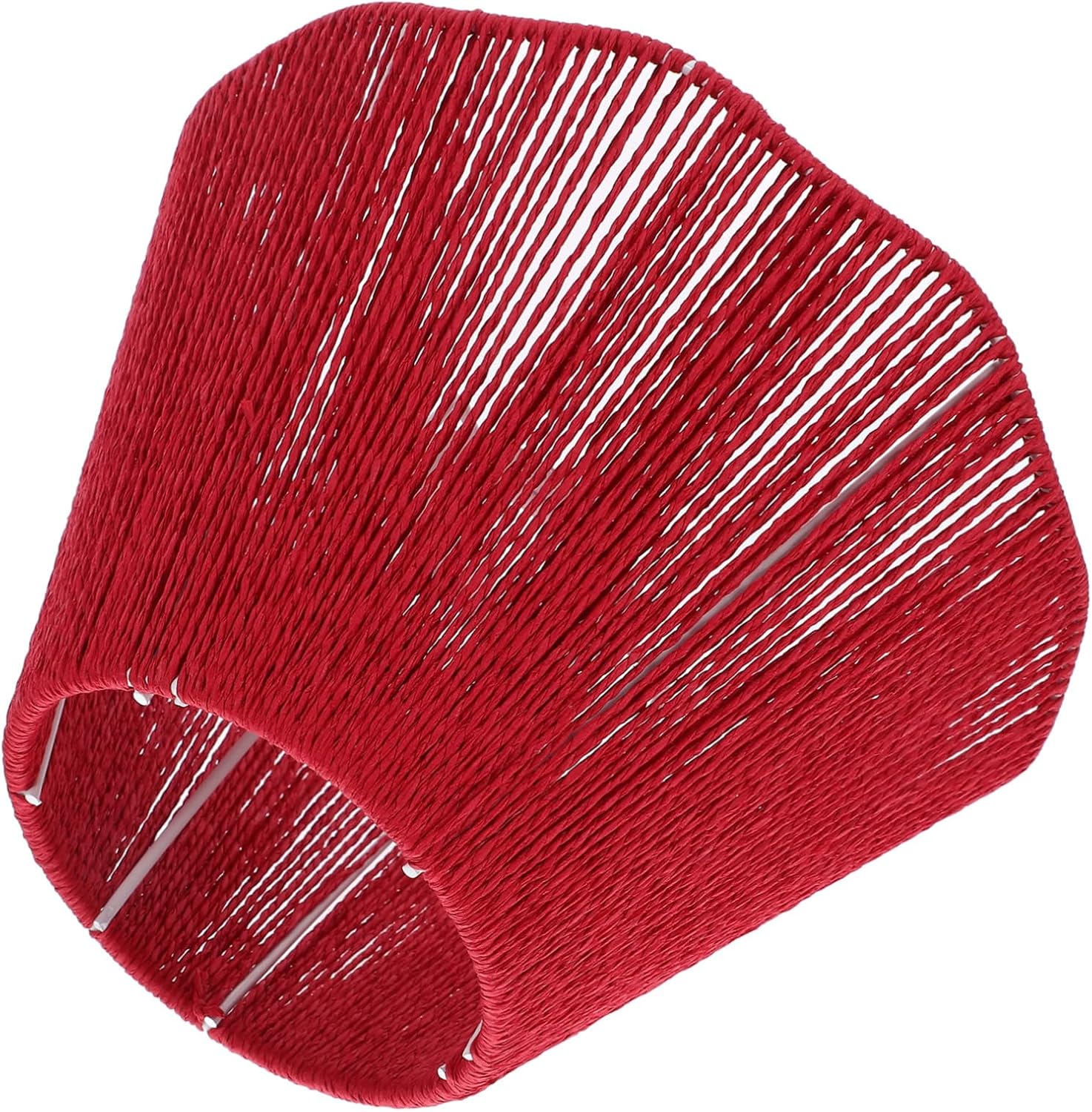 DOITOOL Woven Table Lamp Shade String Design for Elegant Lighting Bedrooms Living Rooms and Offices and Compatible Replacement Cover