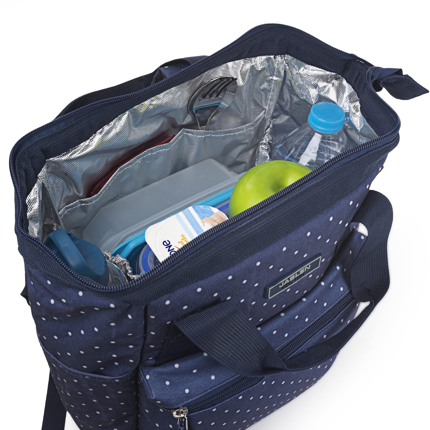 Jaslen - Bolsa Termica Porta Alimentos - Bolsa Comida Trabajo. Bolsa Nevera Porta Alimentos - Bolsa Comida. Bolsa Nevera. Bolsa Termica Comida. Fiambreras