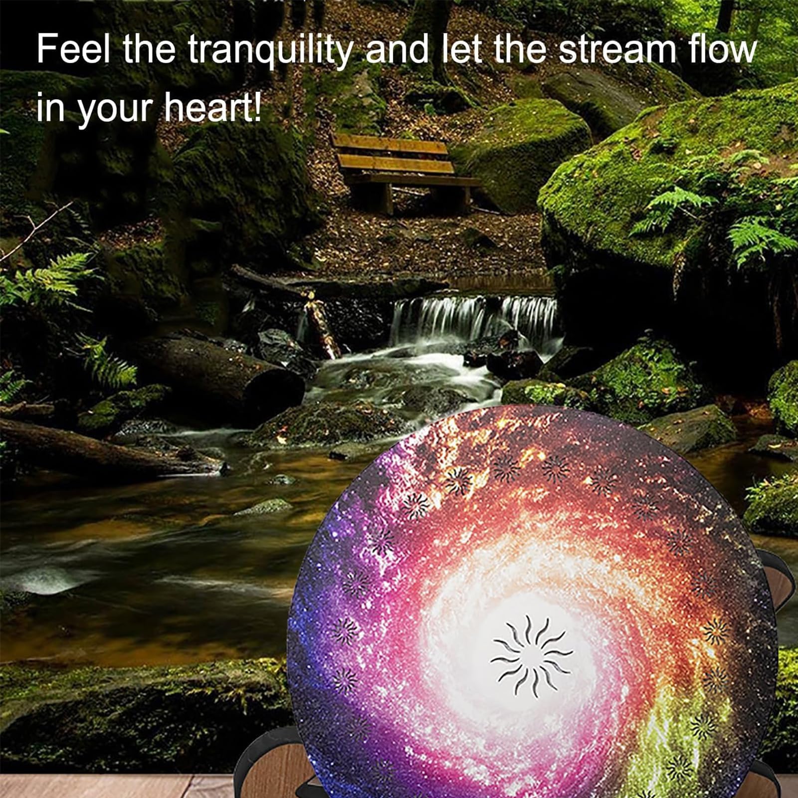 Stream Drum, strumento a percussione etnica, suono piacevole per musica spirituale e meditazione