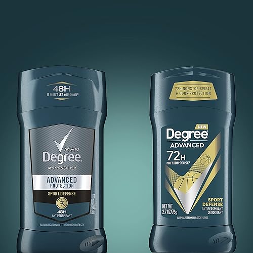 Miniatura 8 de Degree Advanced Protection - Desodorante antitranspirante Sport Defense de 4 unidades, 72 horas, protección contra el sudor y el olor,