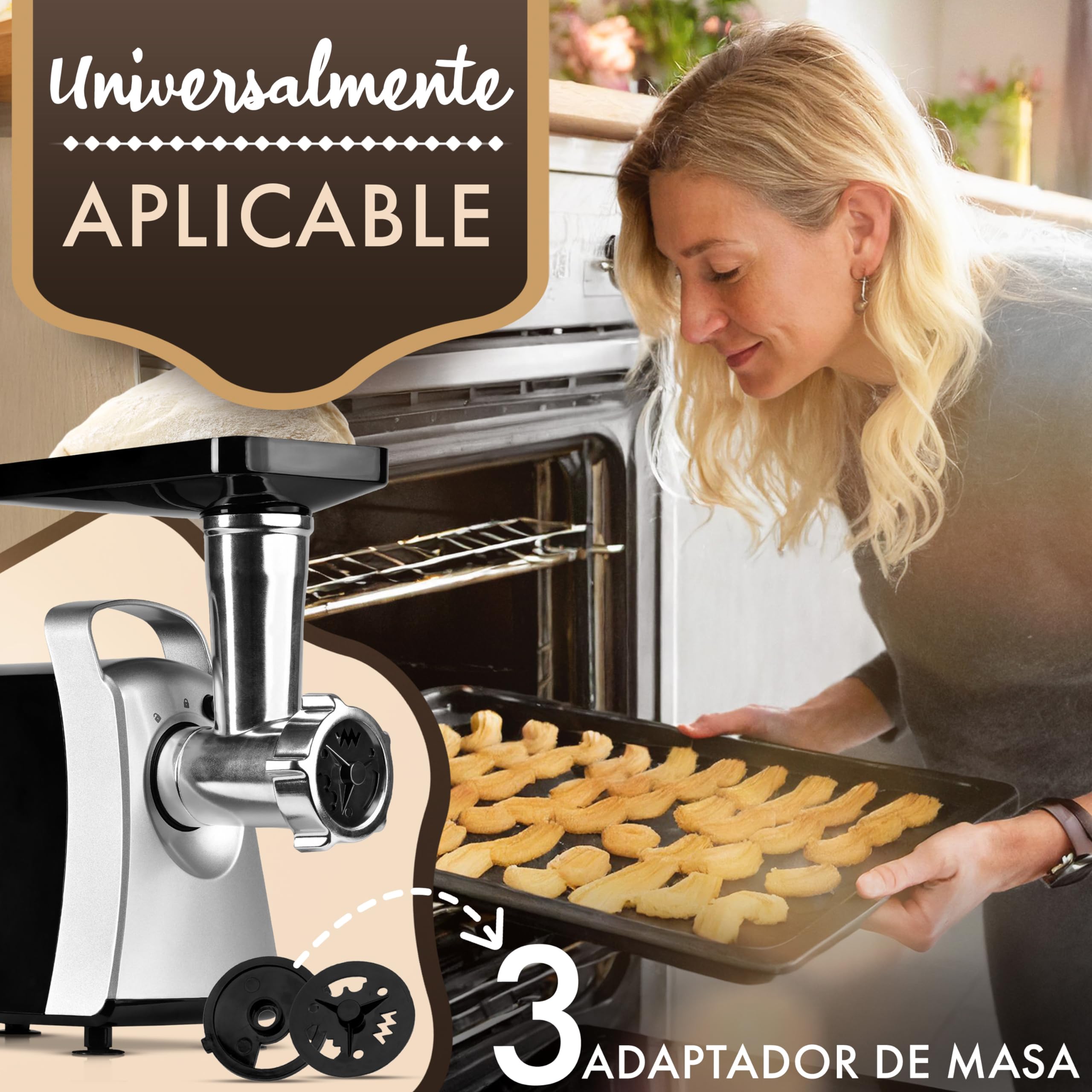 Picadora de carne Bomann 1000W FW 6067