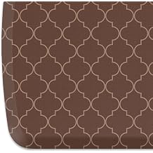 GelPro Elite Premier Anti-Fatigue Kitchen Comfort Floor Mat, 20x36", Lattice Java Stain Resistant Surface with therapeutic gel and energy-return foam for health & wellness
